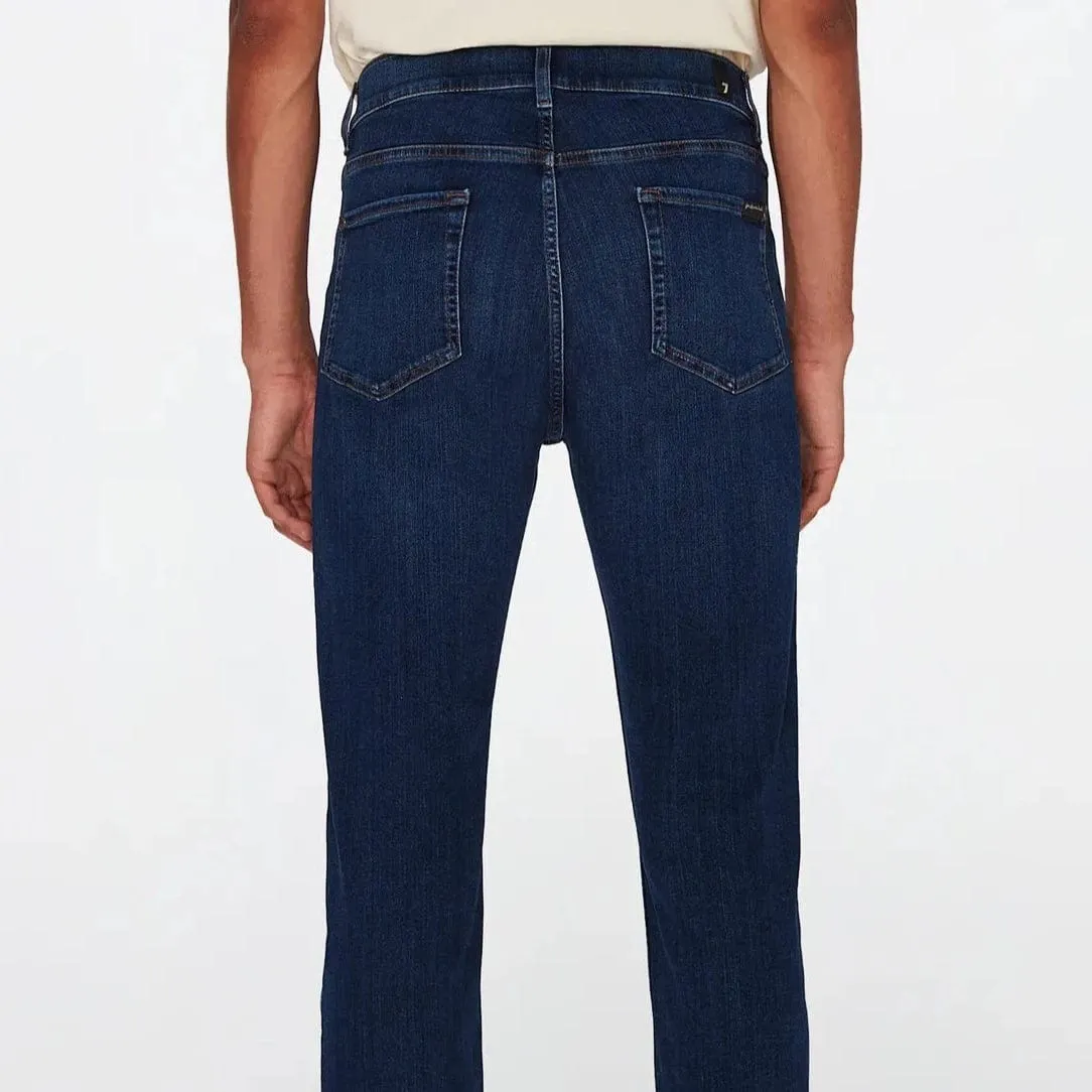 7 for all Mankind Slimmy Tapered Luxe Jeans Roar Mid Blue