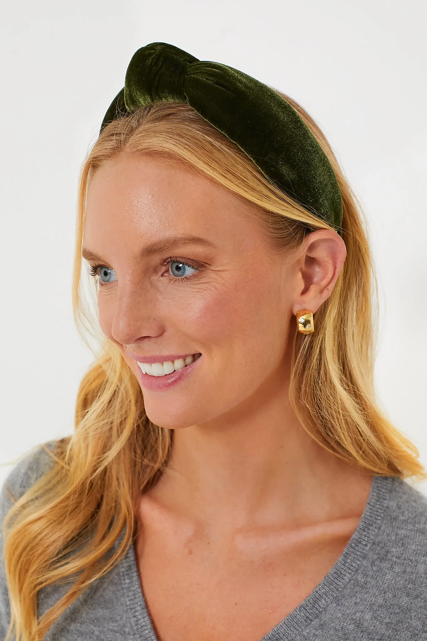 Alpine Velvet Knotted Headband