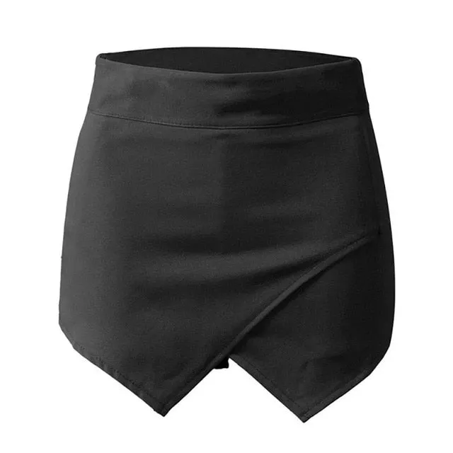 Asymmetrical Mini Skirt