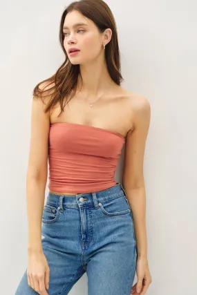 BASIC BANDEAU TOP: Terracotta