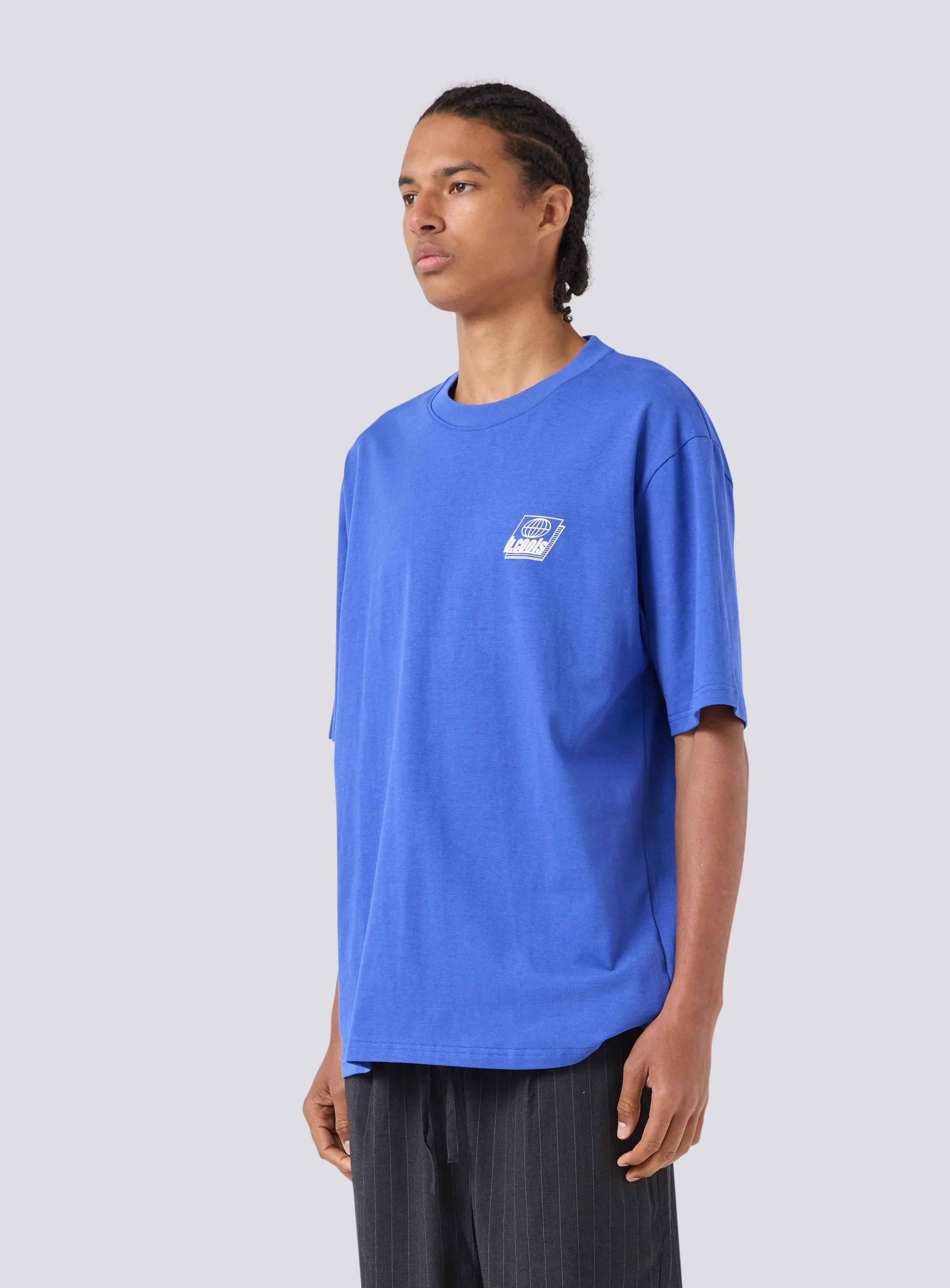 Blueprint Tee Cyber Blue