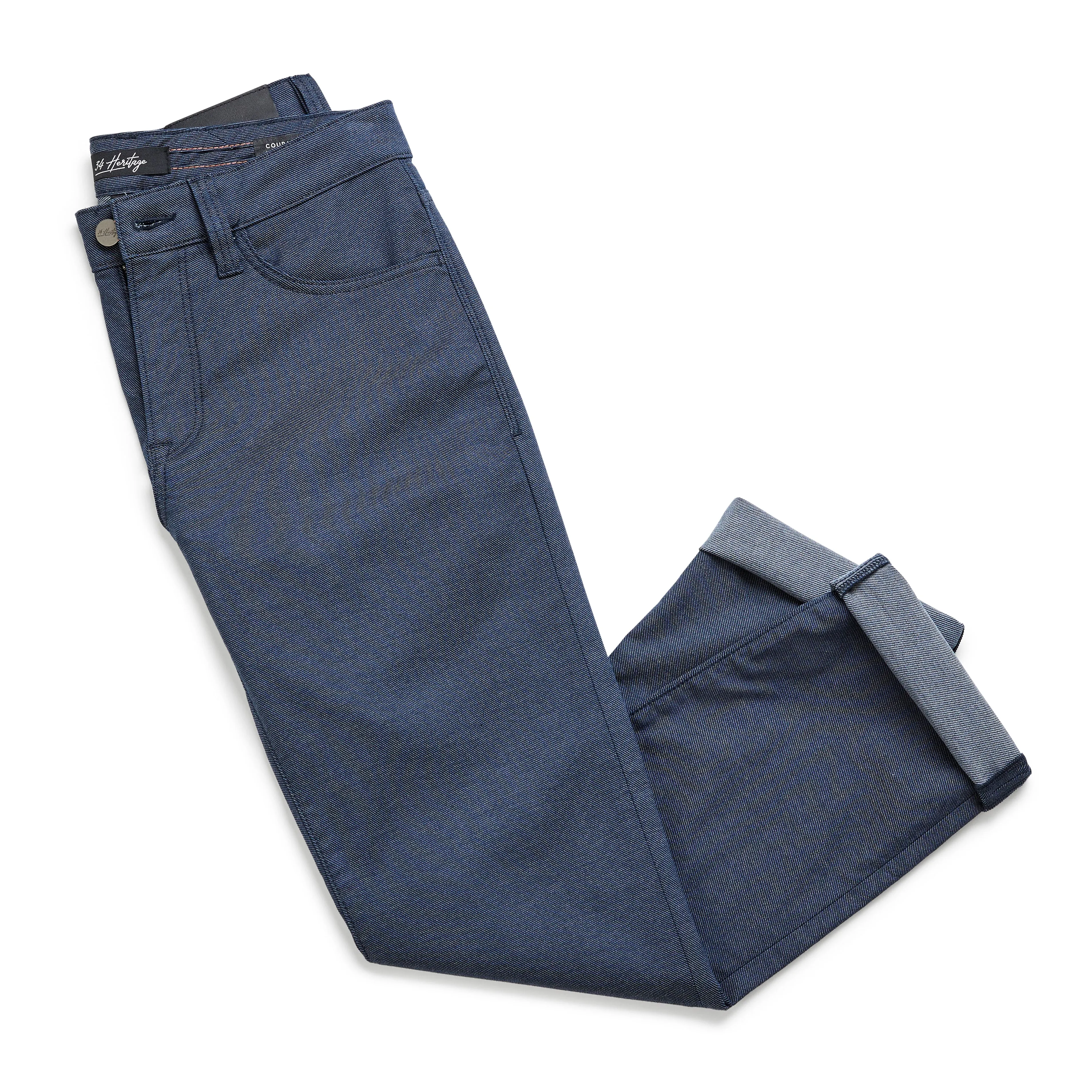 Cool Tapered Leg Pants In Navy CoolMax