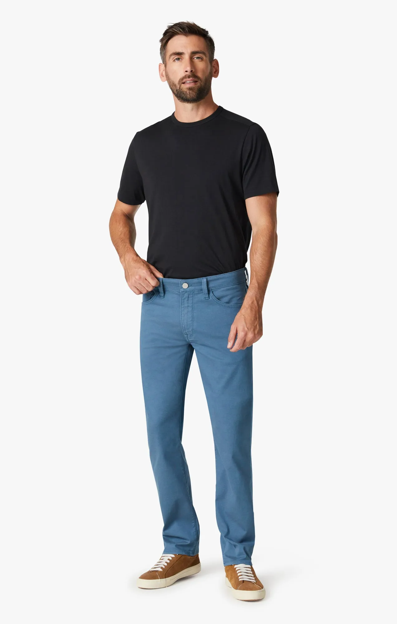 Courage Straight Leg Pants In Bluestone Coolmax