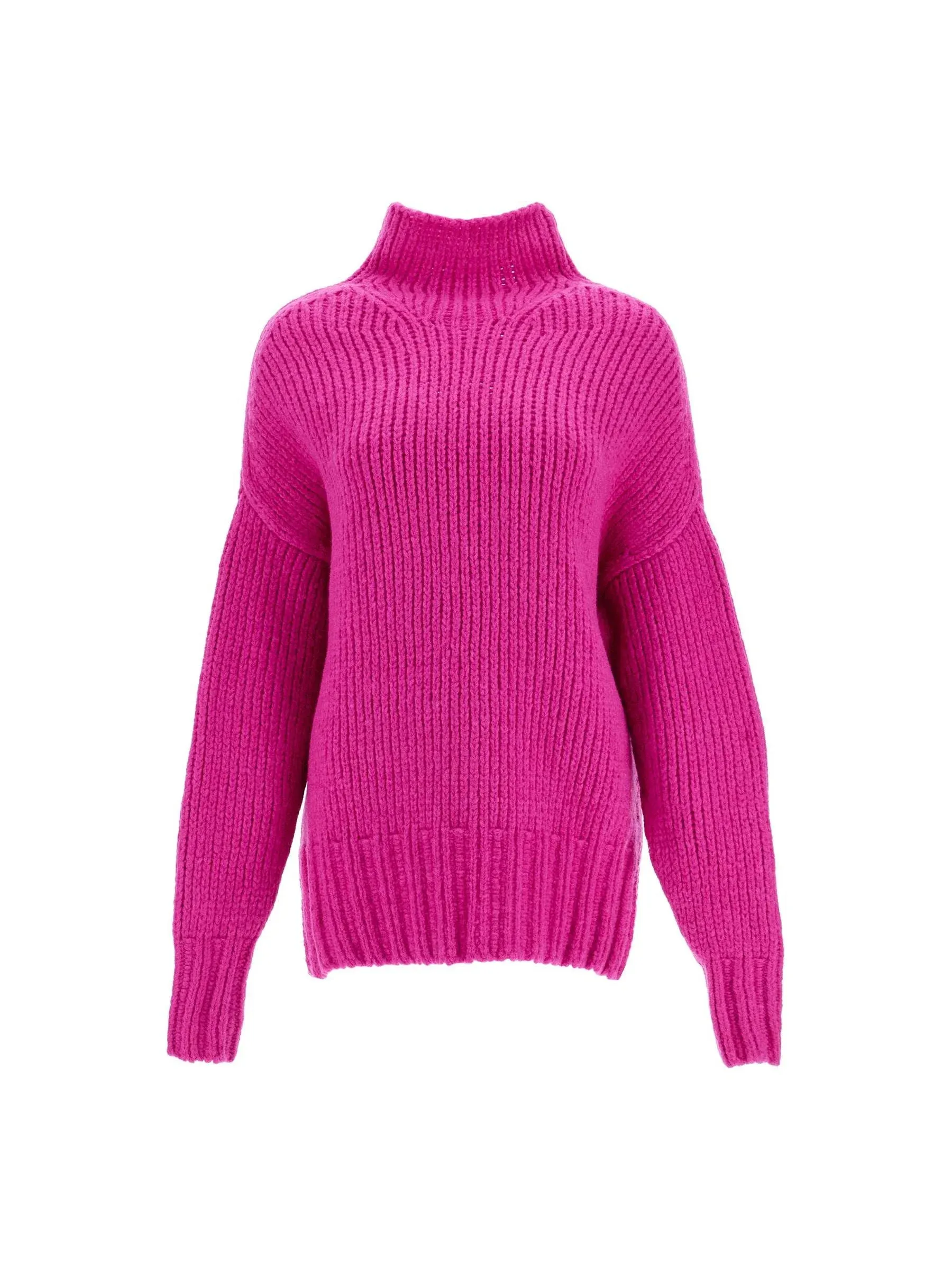 High Neck Knit Sweater