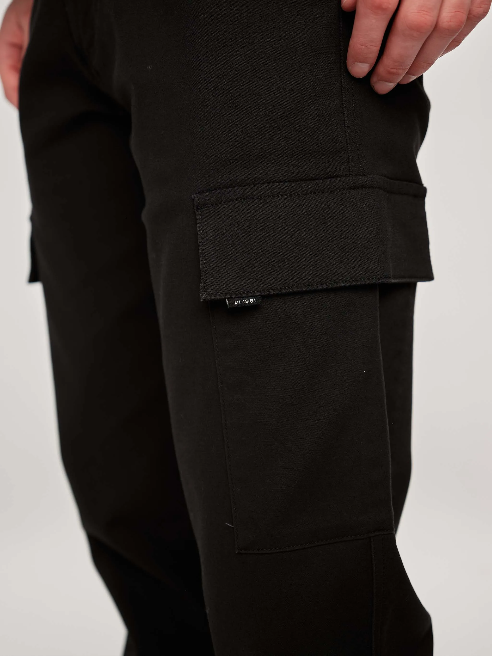 Ivan Trouser Cargo Pants | Black Onyx