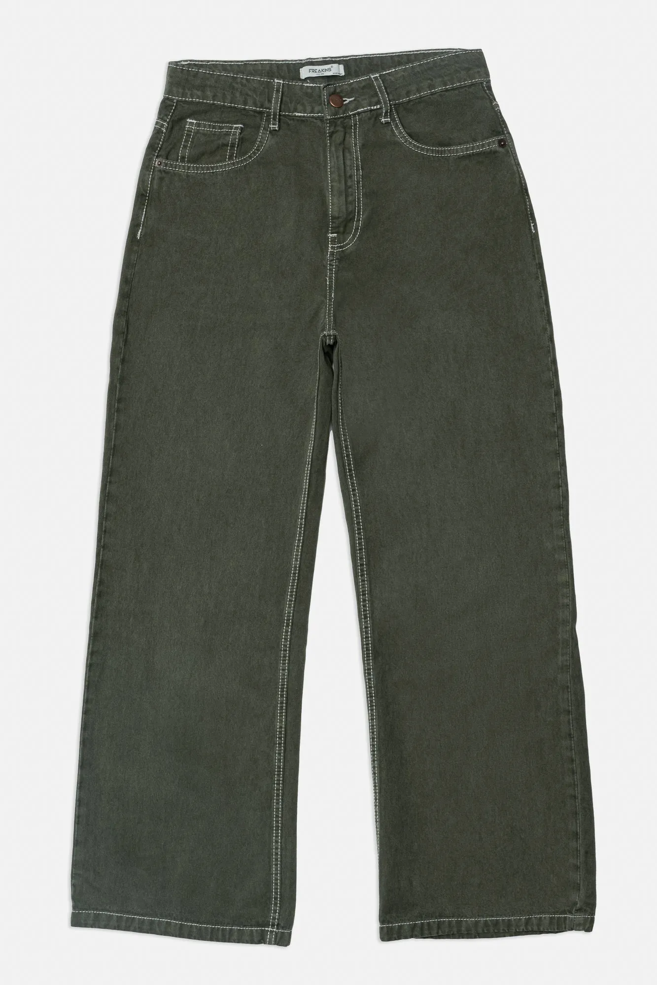 Juniper Men's Contrast Wide Jeans