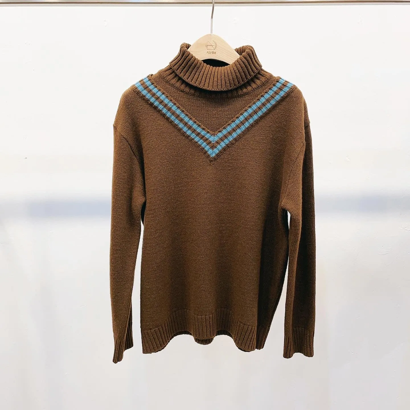 Knit high neck jumpers-sweaters