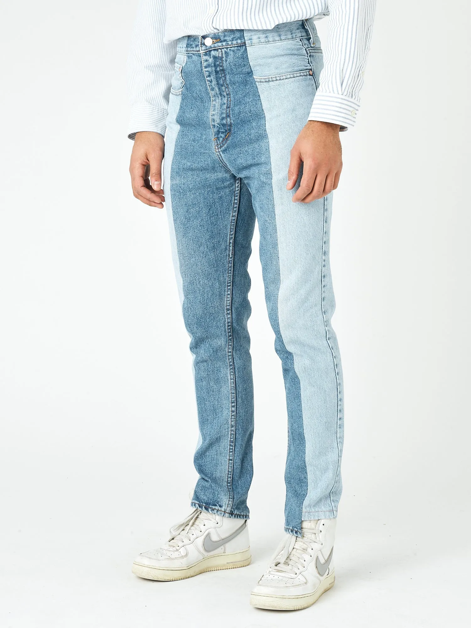 Men's Straight Leg Jean Light/Mid Blue