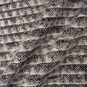 Monochrome Cotton Blend Bouclé