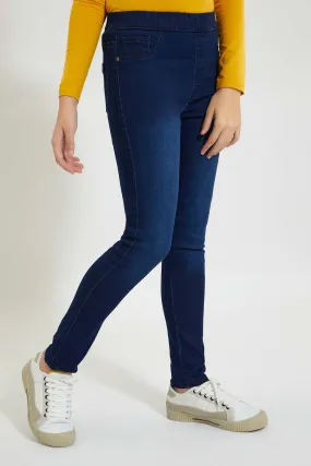 Navy Basic Jegging