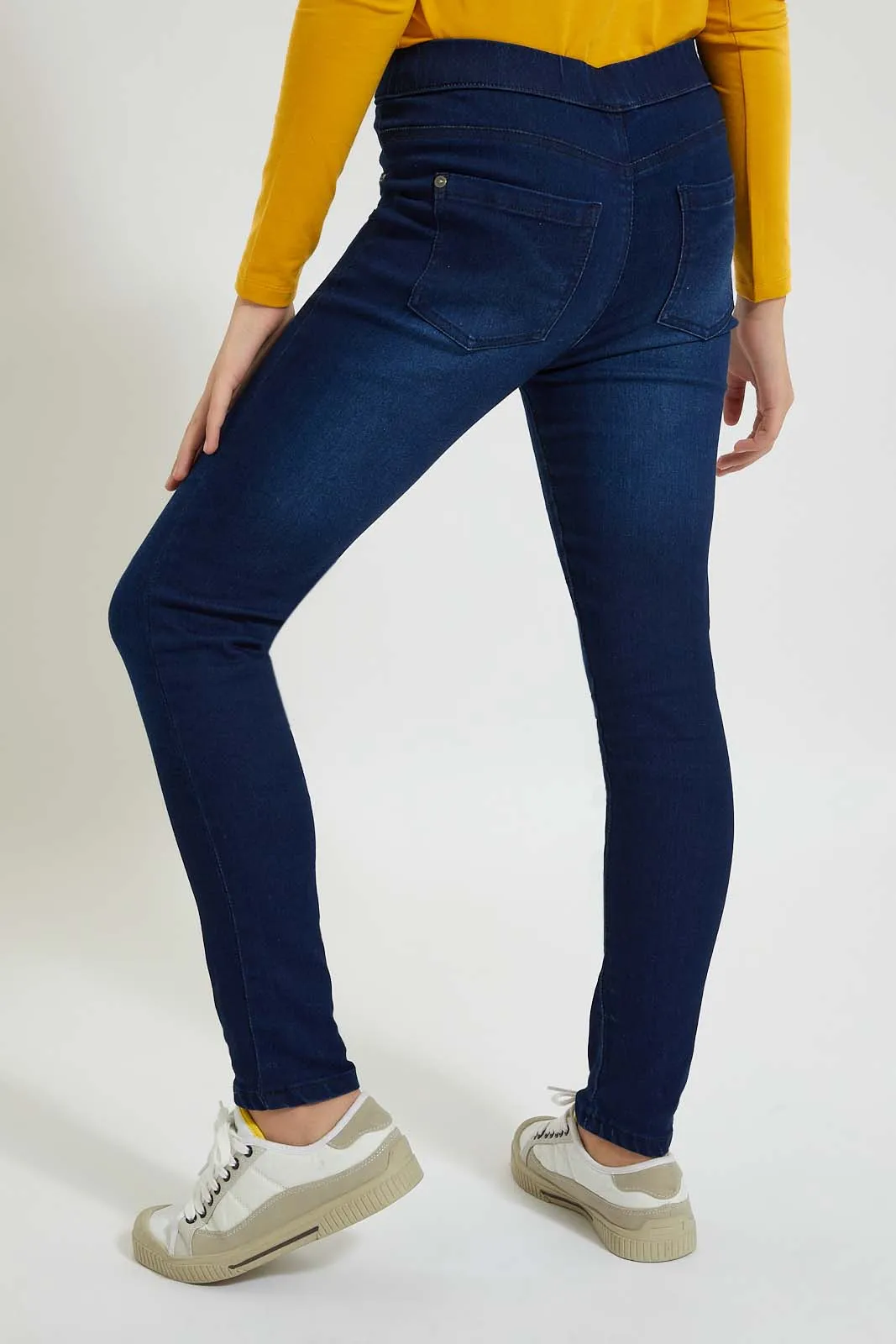 Navy Basic Jegging