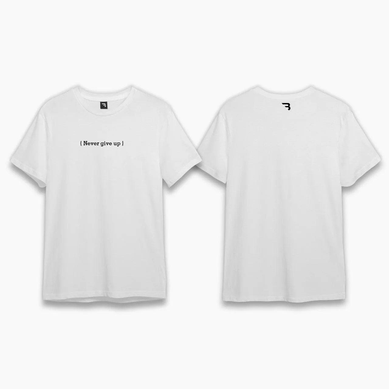 Never Give Up Tee Oversized