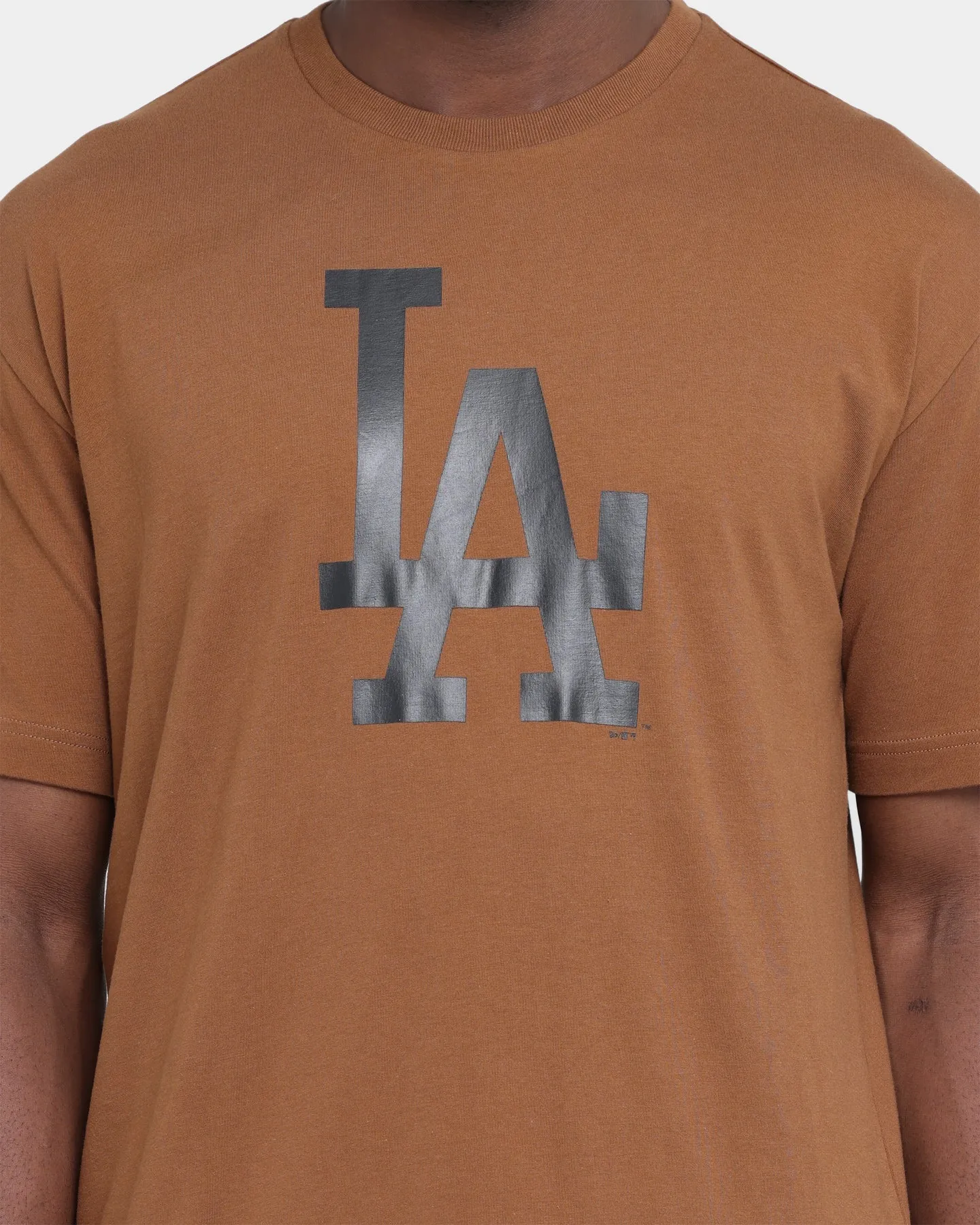 New Era Los Angeles Dodgers Oversized T-Shirt Chocolate