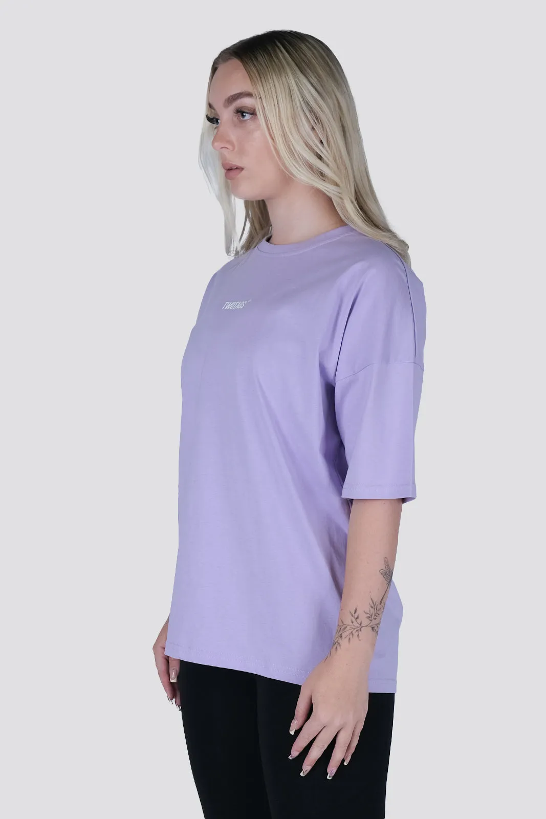 Placid Oversized T-Shirt -Lilac