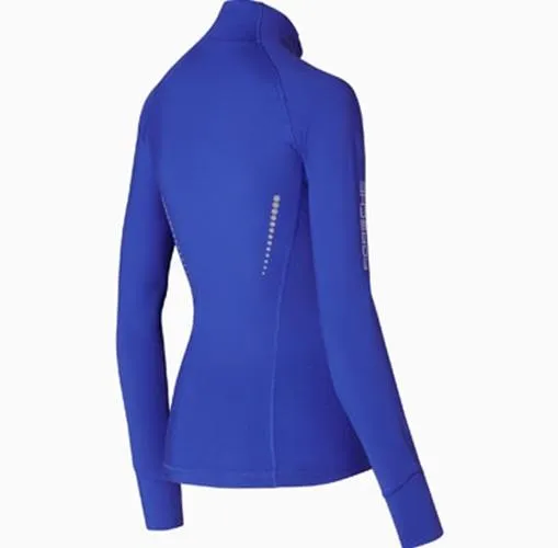 Porsche  Women's Blue Fitness Jacket- Sport