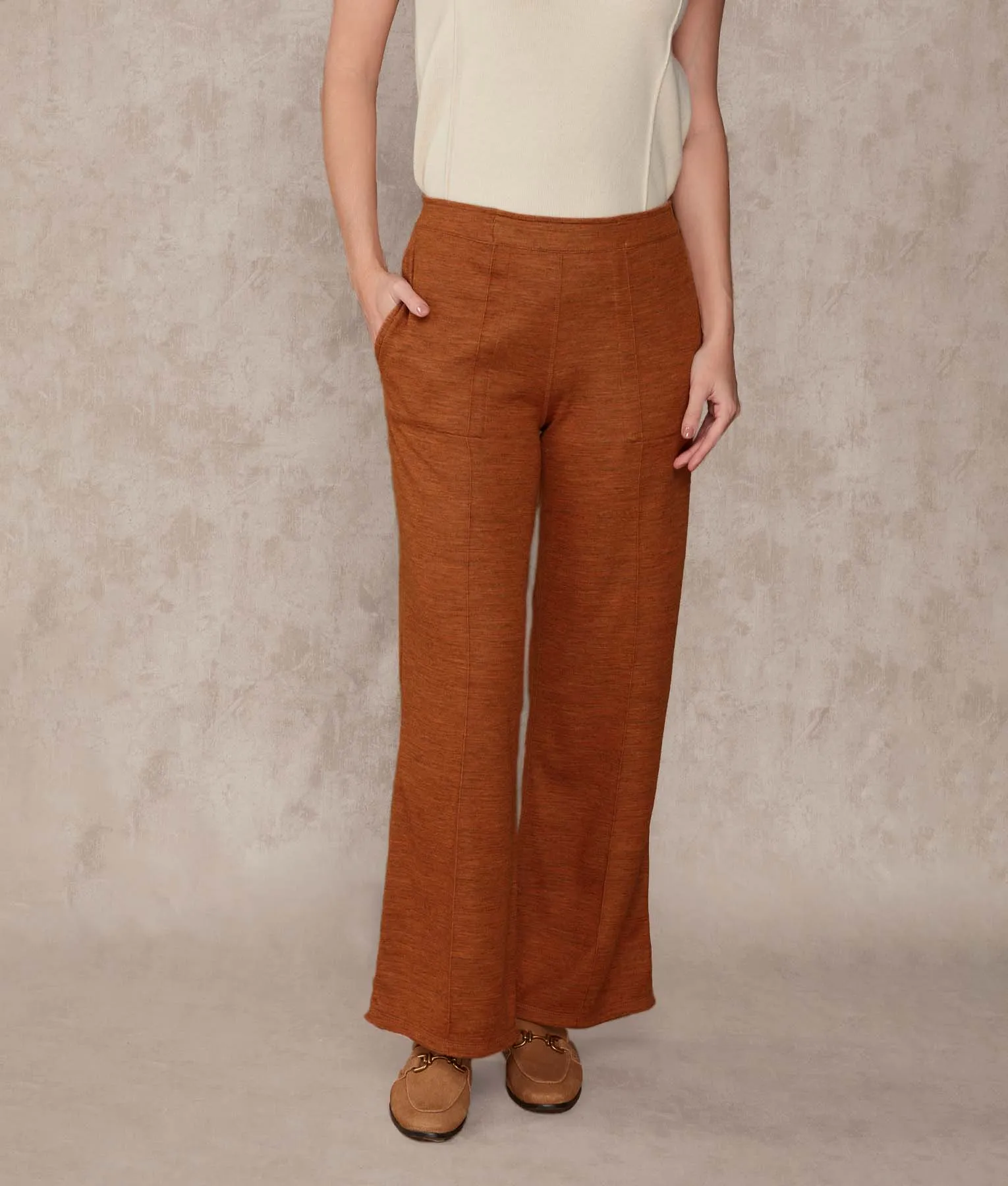 Reversible Basic Straight Pants