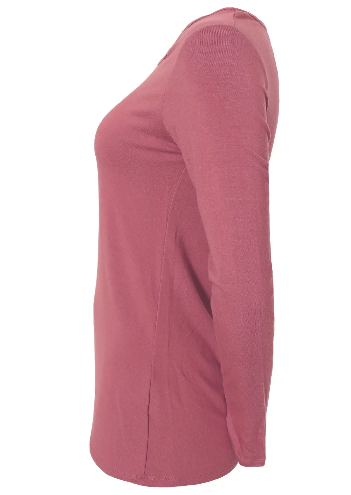 Round Neck Top Pink