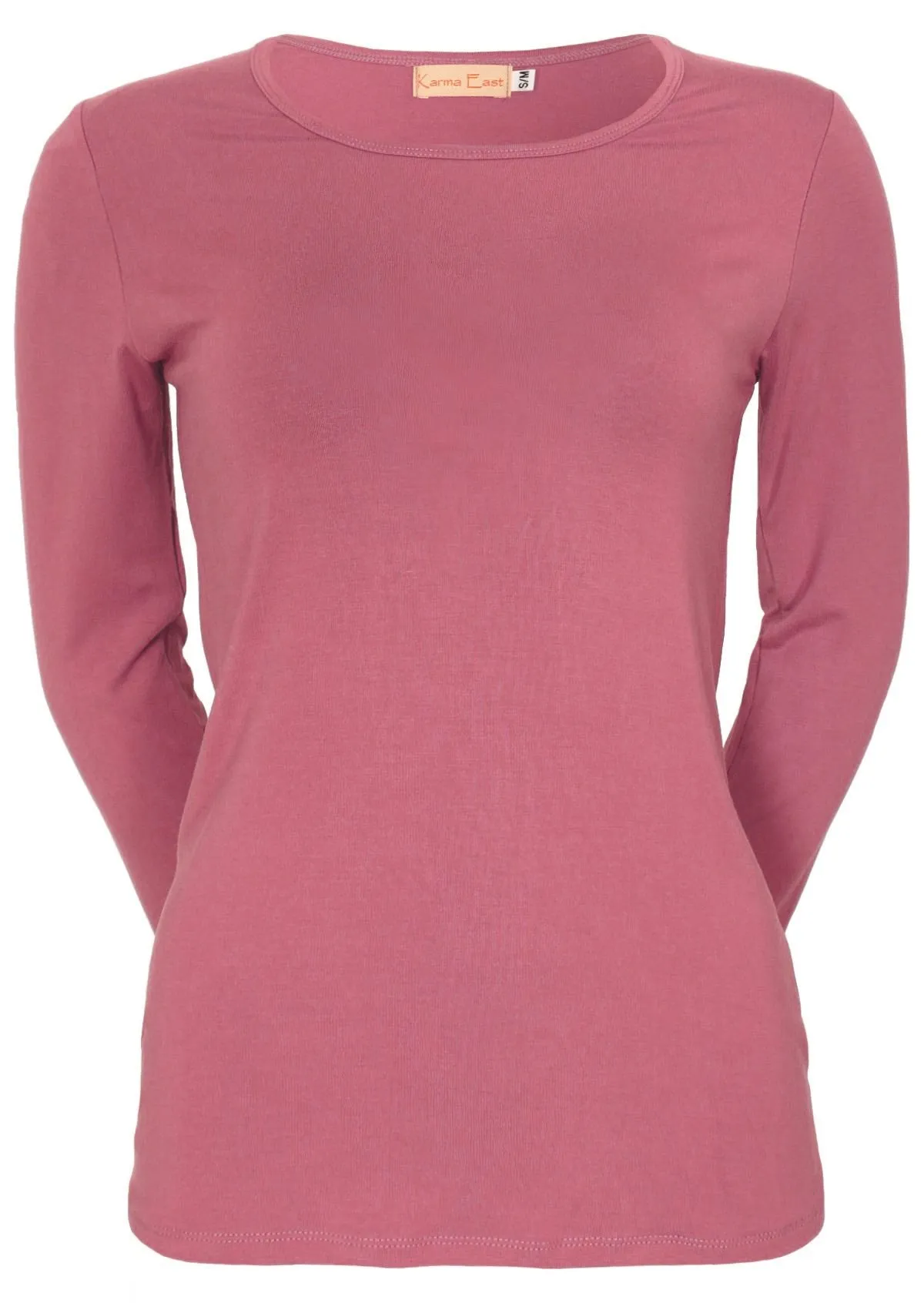 Round Neck Top Pink