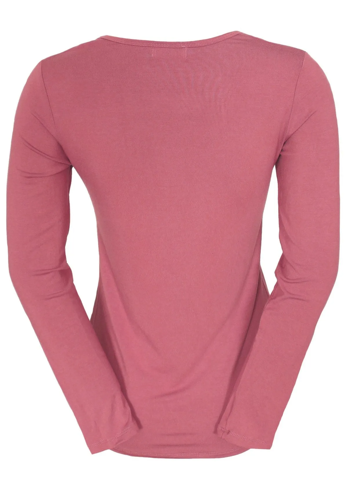 Round Neck Top Pink