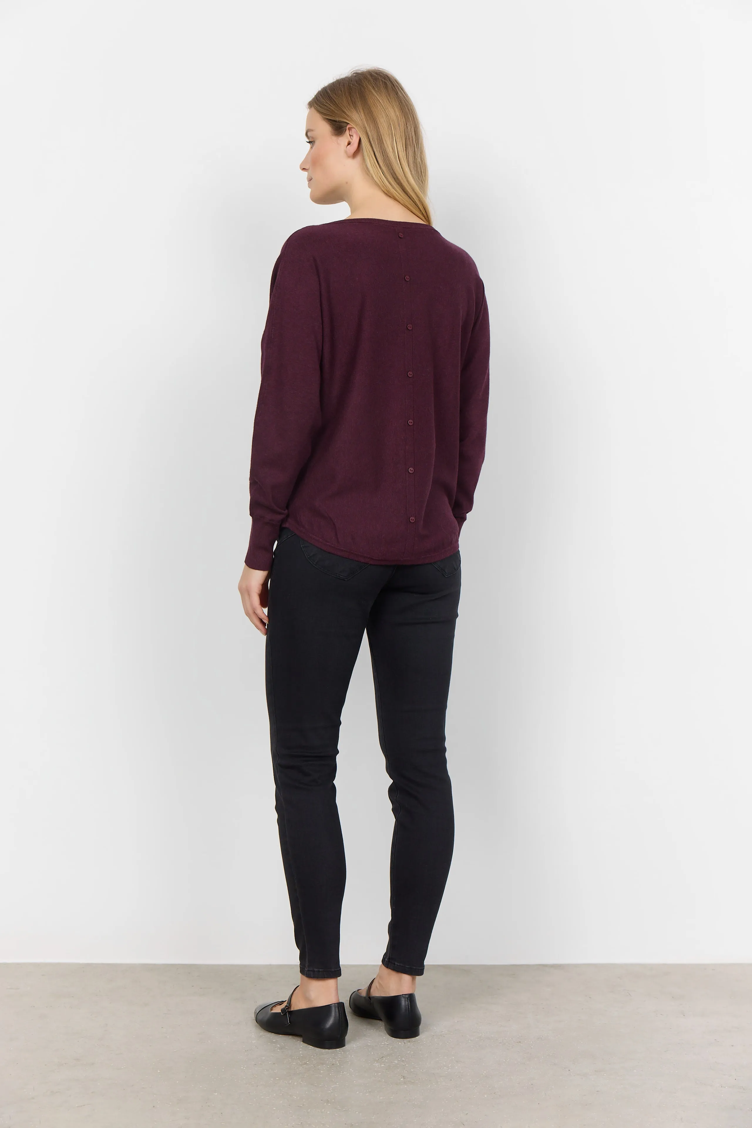 Scoop Neck High-Low Pullover