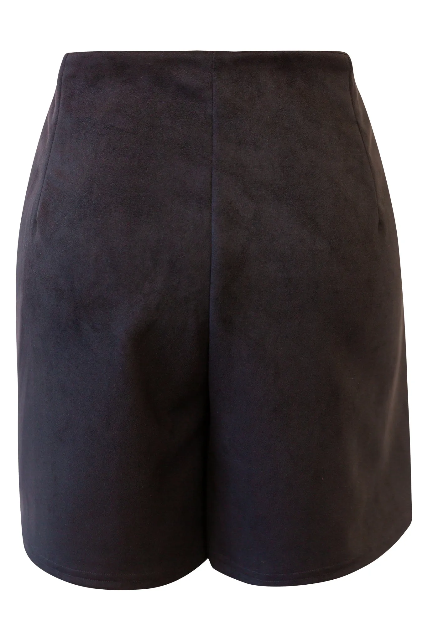 Skort in “Vegan Suede”