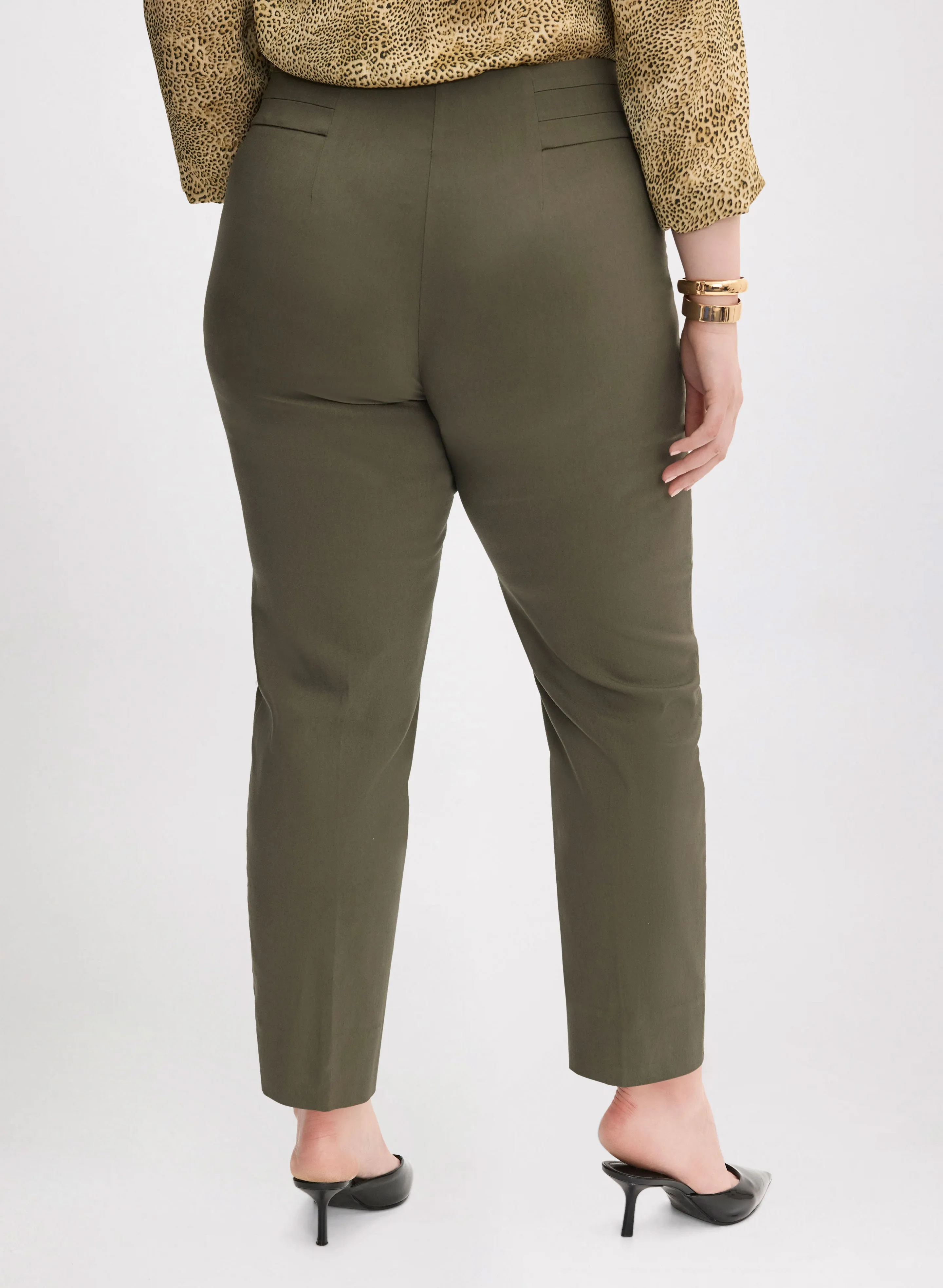 Sofia Pull-On Slim Leg Pants - Regular