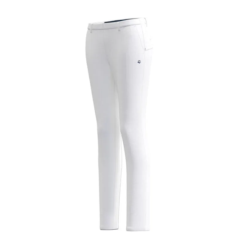 TAYLORMADE Textbrid Women's Tapered Pants (White)