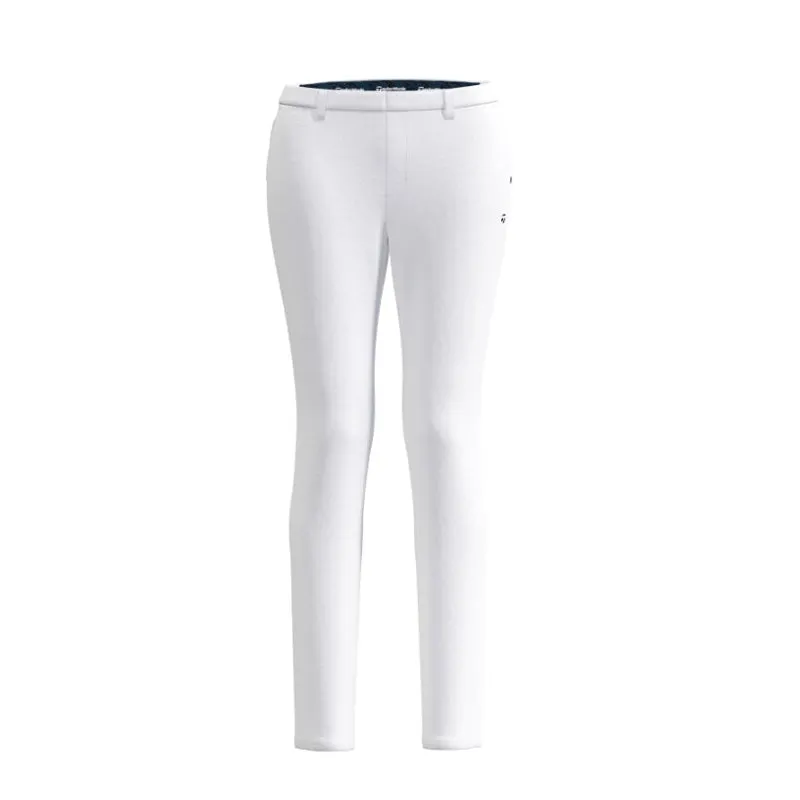 TAYLORMADE Textbrid Women's Tapered Pants (White)