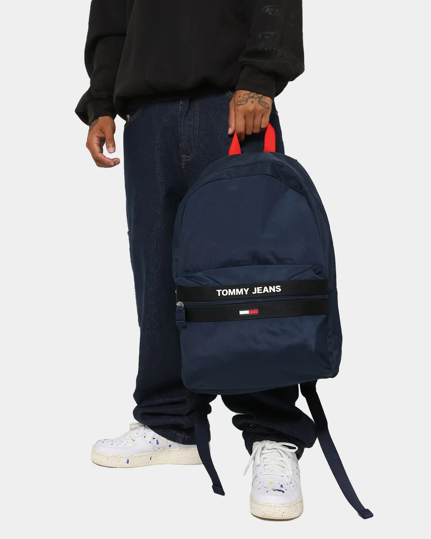 Tommy Jeans Essential Contrast Handle Backpack Twilight Navy