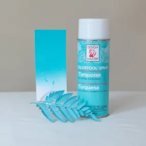 Turquoise Design Master Colortool Floral Spray Paint