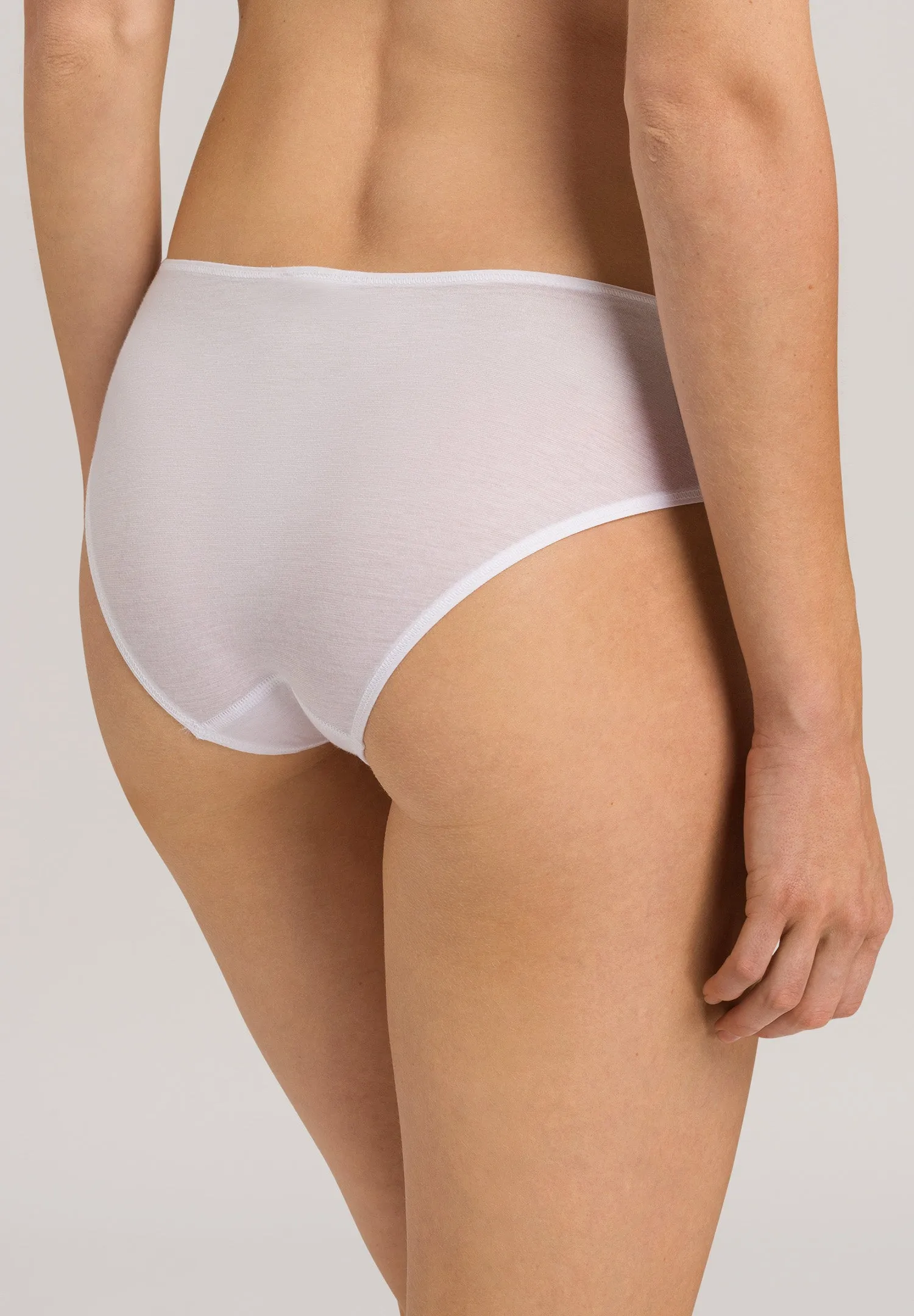 Ultralight Cotton Hi-Cut Brief | White 71819-101