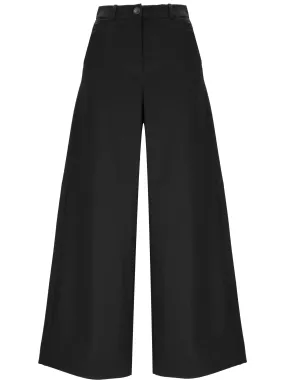 Woman Black Casual Trousers