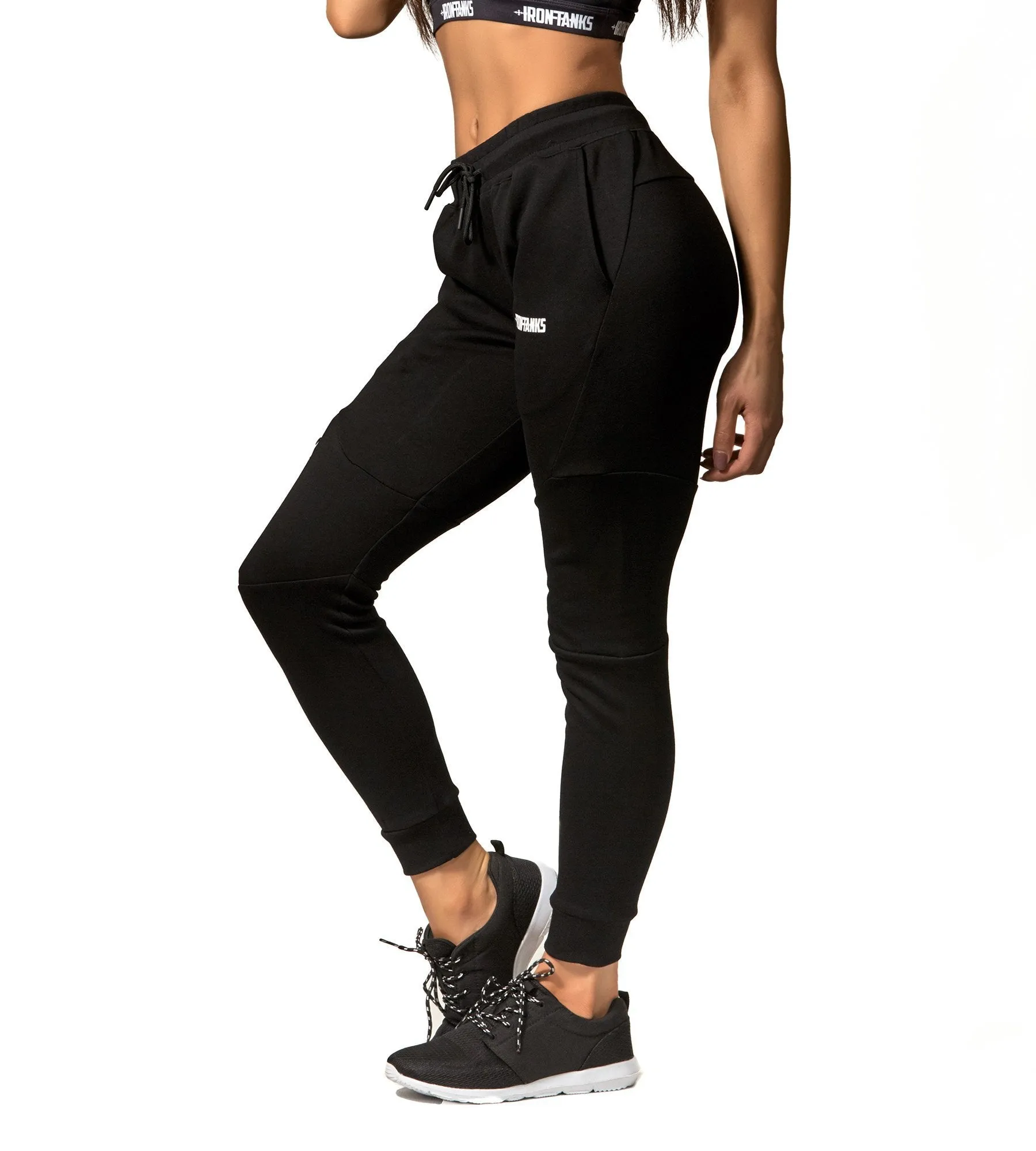 Womens Fusion Gym Pants - Flux Black