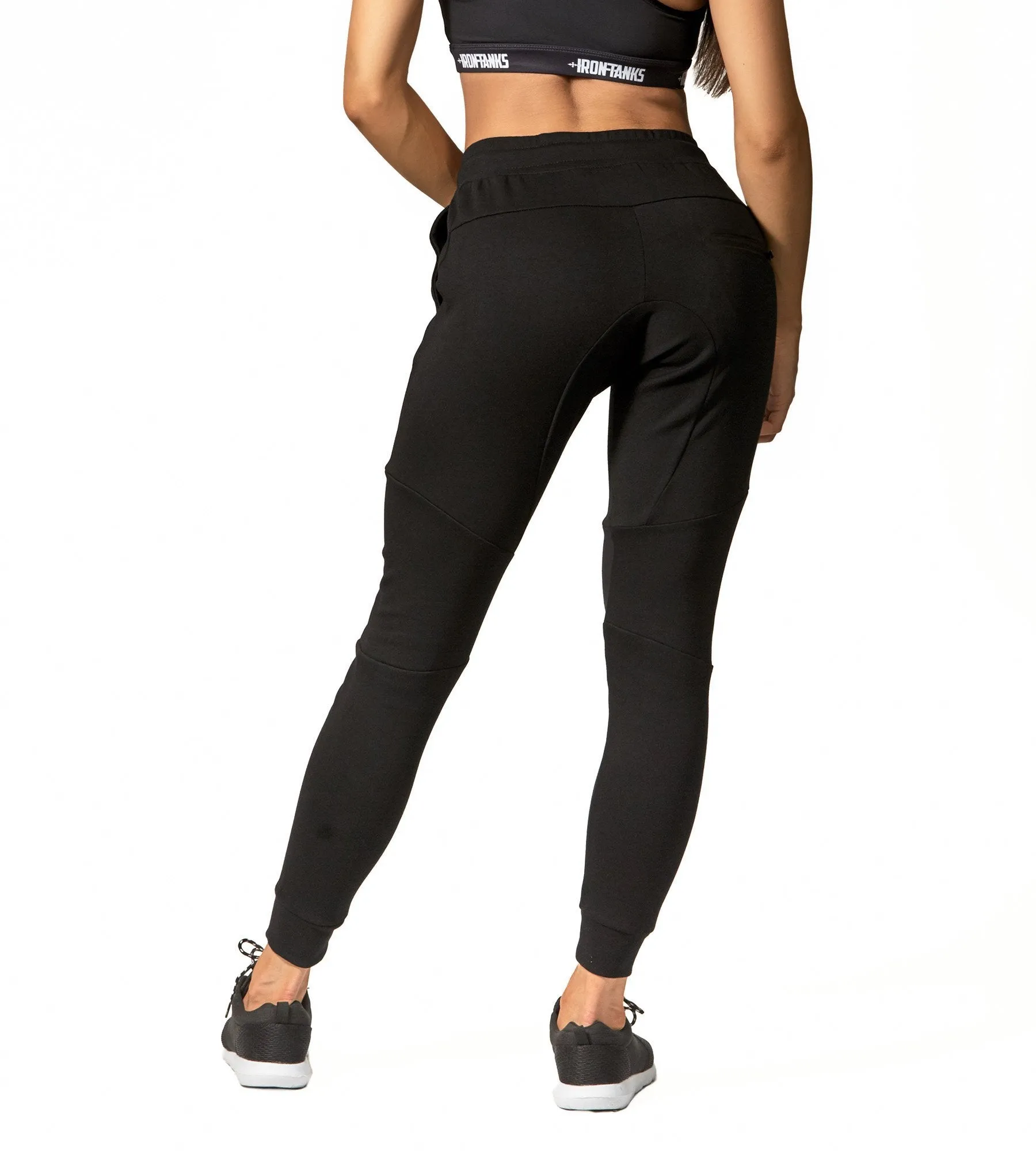 Womens Fusion Gym Pants - Flux Black