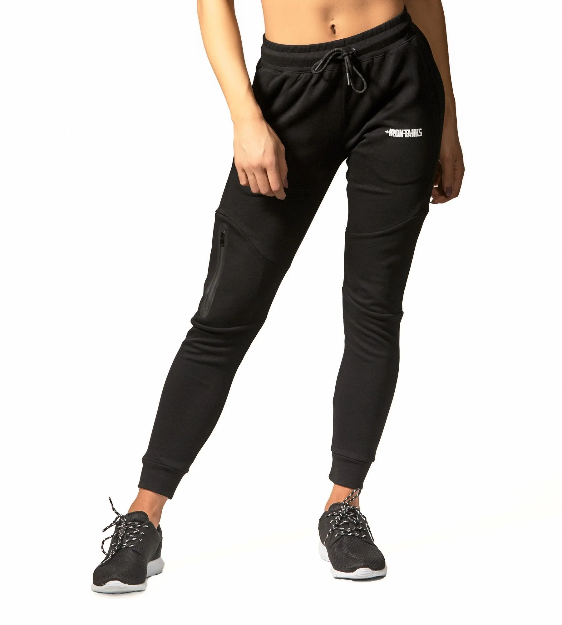 Womens Fusion Gym Pants - Flux Black